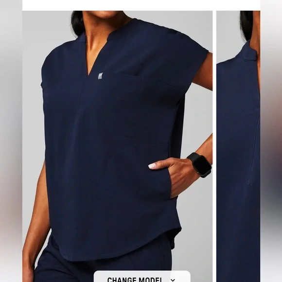Evolve Fabletics Scrub Top - Picture 6 of 7